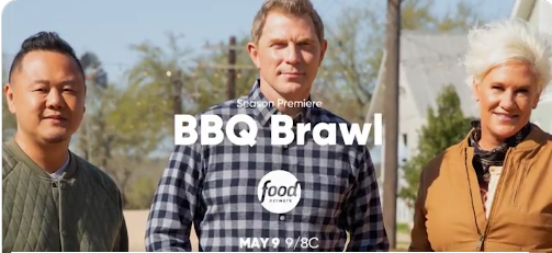 🌟Watch tonight <a href="/FoodNetwork/">Food Network</a> 9-10:30pm Premiere Season 3 #BBQBrawl w/ <a href="/bflay/">Bobby Flay</a> @ChefAnneBurrell @JetTila Judges <a href="/PitmasterRS/">Rodney Scott</a> @carsonkressley @chefbrookew About bit.ly/2LTjxCP