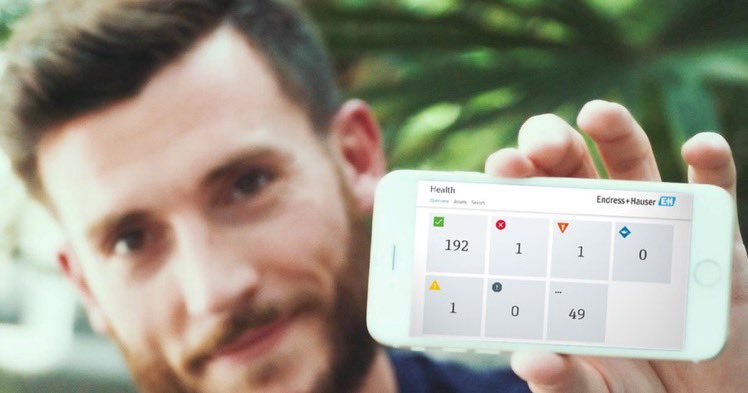 Endress_MESC's tweet photo. Want to check the health of your assets on the go? 
No problem! 
You can now do this using your smartphone!
Netilion Health makes this possible. 
Find out more here https://t.co/SZud0sCYVf

#maintenance #iiot #digitalization #empowerthefield #netilion https://t.co/wL7oqxnJEw