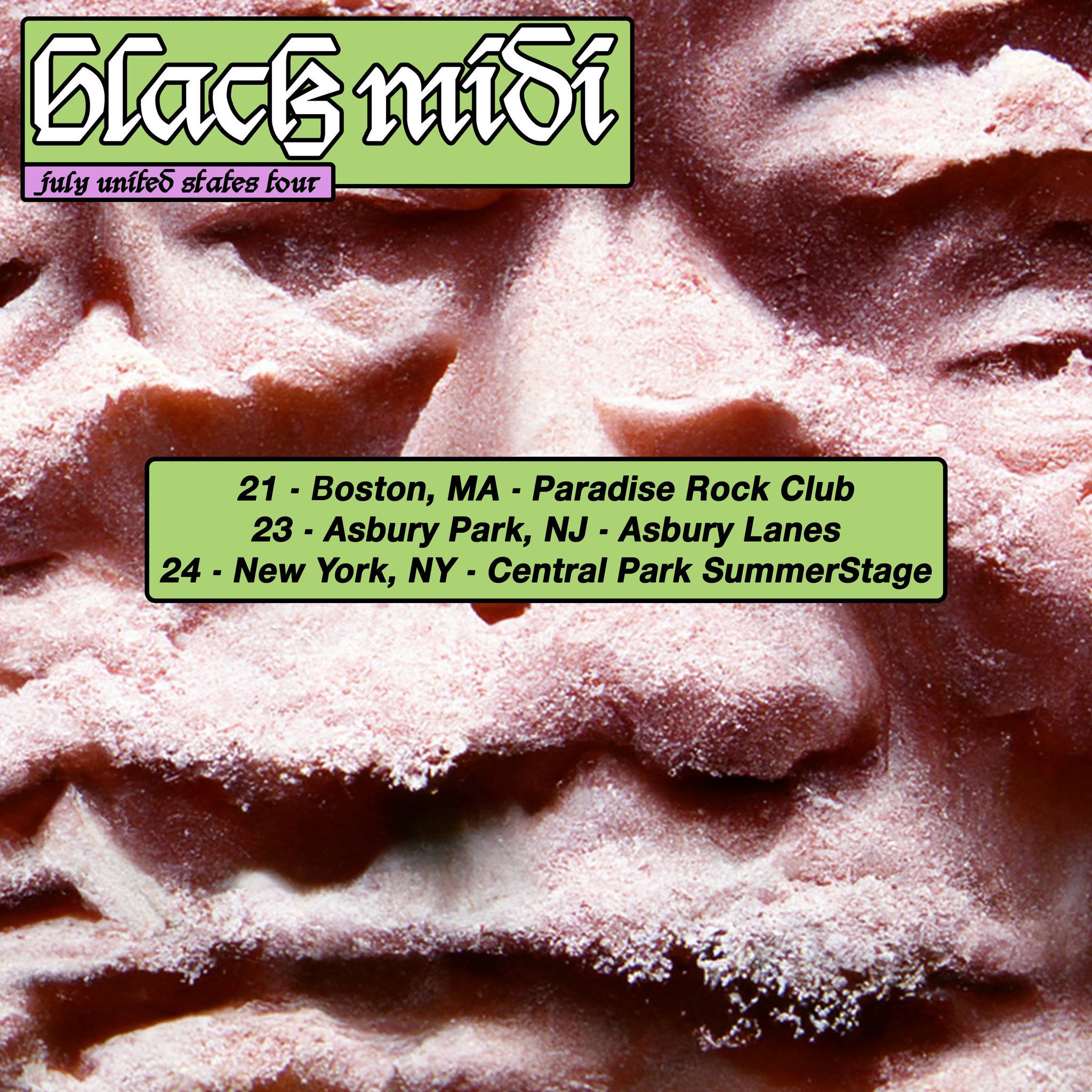 black midi on Twitter "This too Mailing List subscribers will have