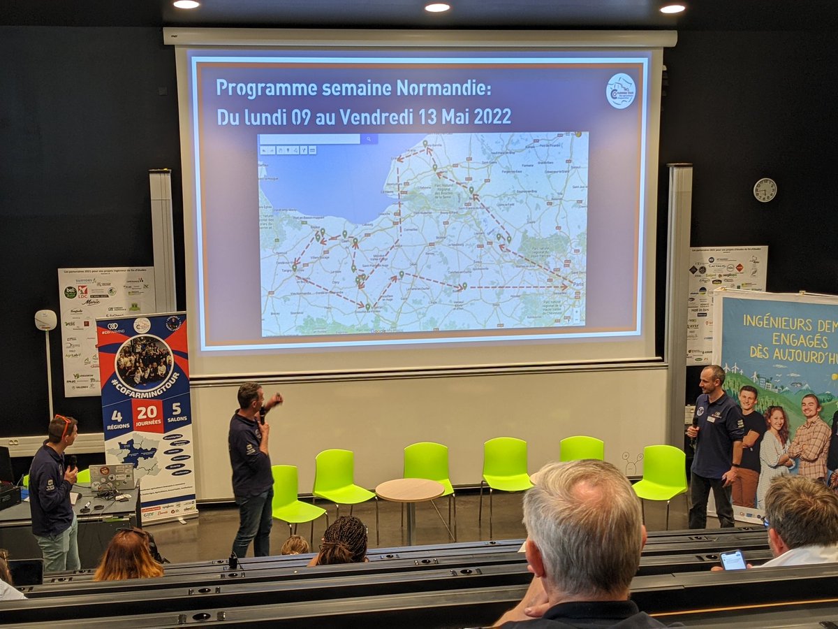 💡 Les #données agricoles, un bien pas si commun ? 

Une table ronde avec la participation de <a href="/anaelbibard/">Anaël BIBARD</a>, <a href="/HeniGhariani/">Héni GHARIANI</a> @OKP4_SF, <a href="/neayi_com/">Neayi</a>, <a href="/AgriMaker_Fr/">Agri Maker</a>, et <a href="/UniLaSalle_fr/">UniLaSalle</a>. 👌

Merci @agriculteuraujo pour l'animation 🖥️

<a href="/Co_Farming/">#CoFarming</a> #cofarmingtour #agtech #data #agricole