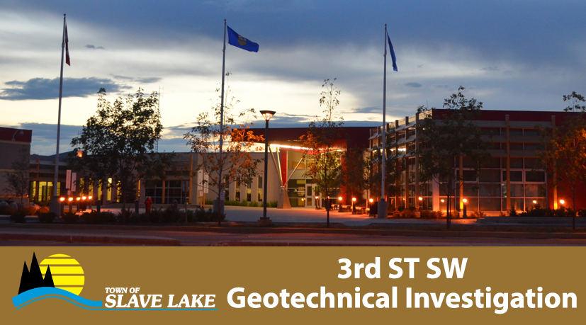 TownSlaveLake's tweet photo. 3rd St SW Geotechnical Investigation May 12th-13th https://t.co/gQN3Ld4zT8 https://t.co/n3RDx5iKN3