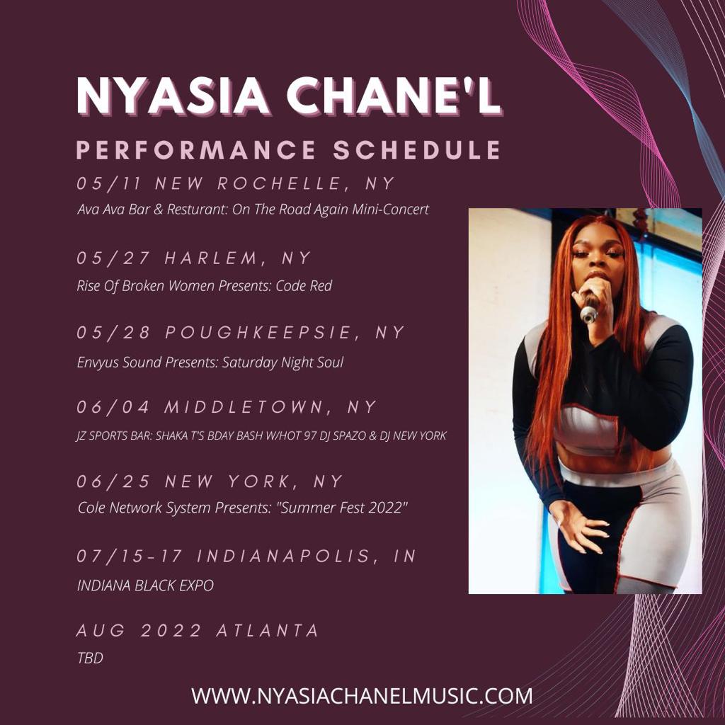 Nyasia_Chanel_'s tweet photo. I'm hitting the road folks!!!
https://t.co/tD5yZzYNv6 follow me on @Songkick to keep up to date with with evertying #IndieArtist #Rnb #Tour #NewYorkShow #Atl #Indy https://t.co/x9gV63TXfM