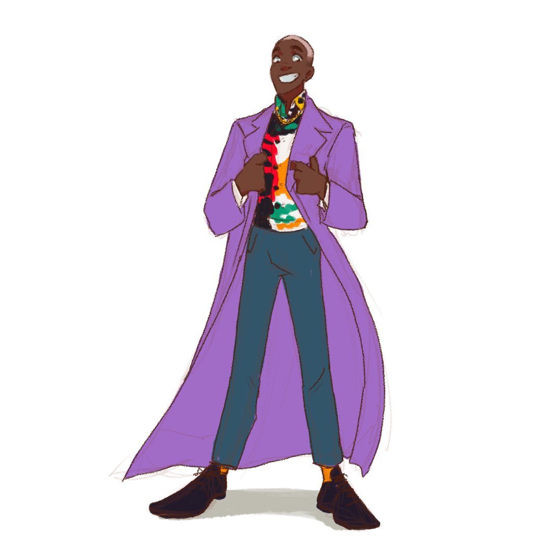 BlueGreenDay96's tweet photo. 14th Doctor! Really quick doodles of 14 post regeneration in 13's outfit and some explorations of outfits, so excited to see Ncuti as the Doctor :D 

#doctorwho #14thdoctor #NcutiGatwa #doctorwhoart #fanart https://t.co/h4itD6P6Eb