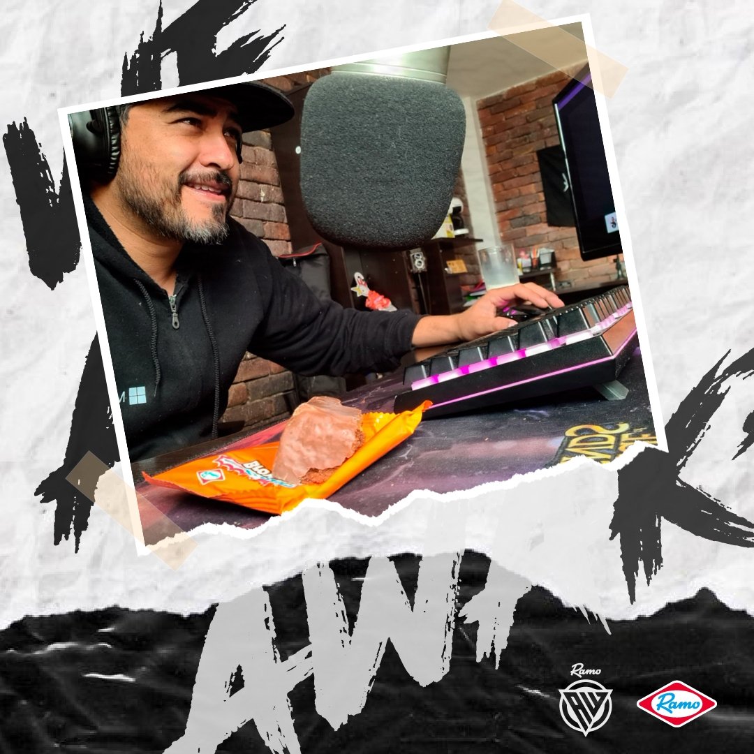 Awk_Gaming's tweet photo. LifeStyle, nuestro día a día junto a @RamoColombia. Que mejor muestra que nuestro CEO acompañado de un buen Chocoramo
#productosramo
#ramoawakegamig
#Chocoramo https://t.co/ra1iOlEJUF
