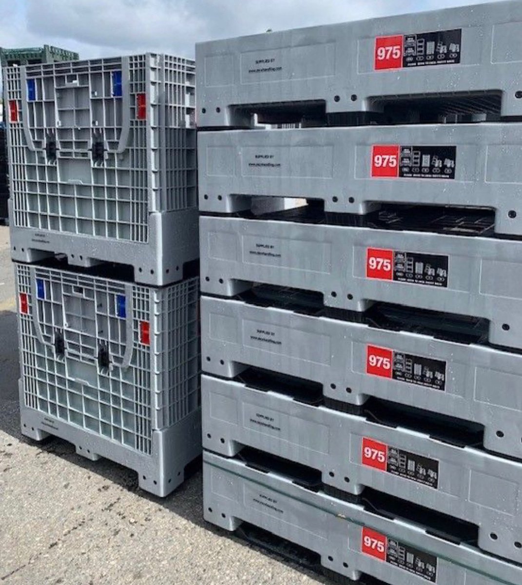 New Collapsible pallets boxes ready for delivery! #readyfordelivery #palletboxes #pallets #collapsibleequipment 

We are local to you… depots in:
• London
• Manchester 
• Southampton 
• Peterborough 

Contact us! 0161 429 7536 

#Automotiveindustry