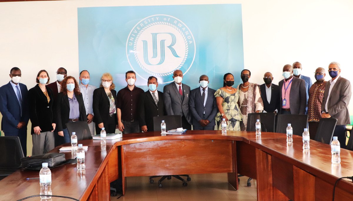 Uni_Rwanda's tweet photo. Today we received a team of experts from the Agency of Quality Assurance #AQAS e.V from #German. They are with us as part of the existing agreement to provide international accreditation to our programs; in this case the @aceitlms 4 PhD and 4 Masters Programs offered at @UR_CoE https://t.co/gHlIF248kL