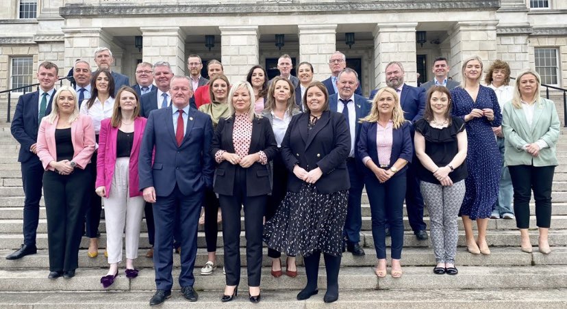 Back in Stormont today with the rest of the Sinn Féin team.

The electorate have spoken and have given us a mandate to form an Executive and get down to business delivering on their behalf.
