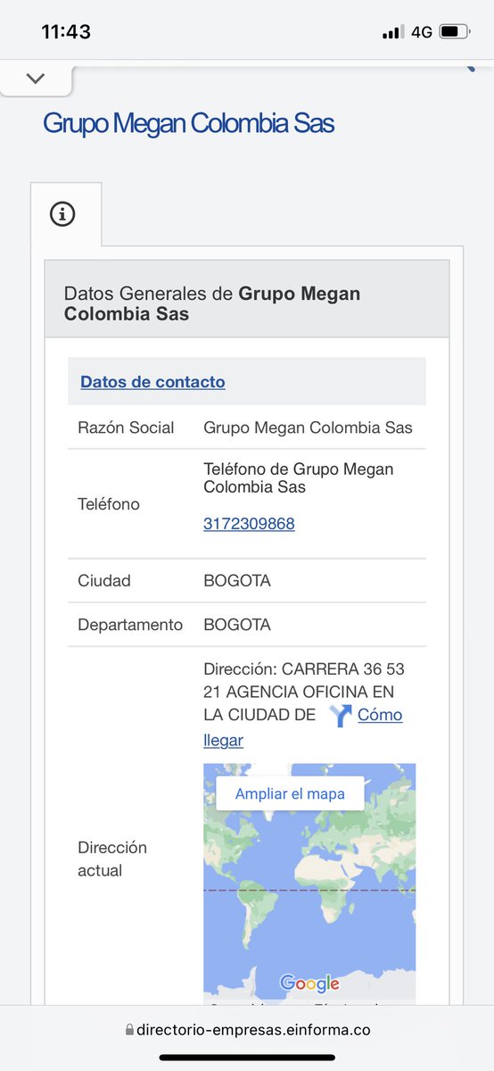 melissavh63's tweet photo. @sicsuper Quisiera denunciar a la empresa Megan Store que dice vender boletas para conciertos. Después de pagarles el dinero indicado, dejan de responder. https://t.co/4ubdXbIAaA