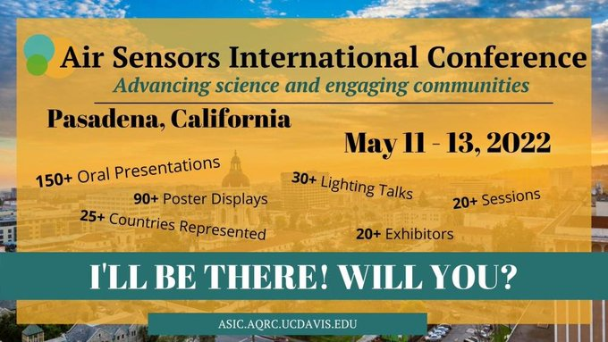 HerckesLab's tweet image. #ASIC2022 We will be there! Jason will present &quot;Bi-weekly low-cost NO2 sensor collocation for improved calibration performance&quot;, collaborative work with    @JoinClarity @CleanAirMakeMor