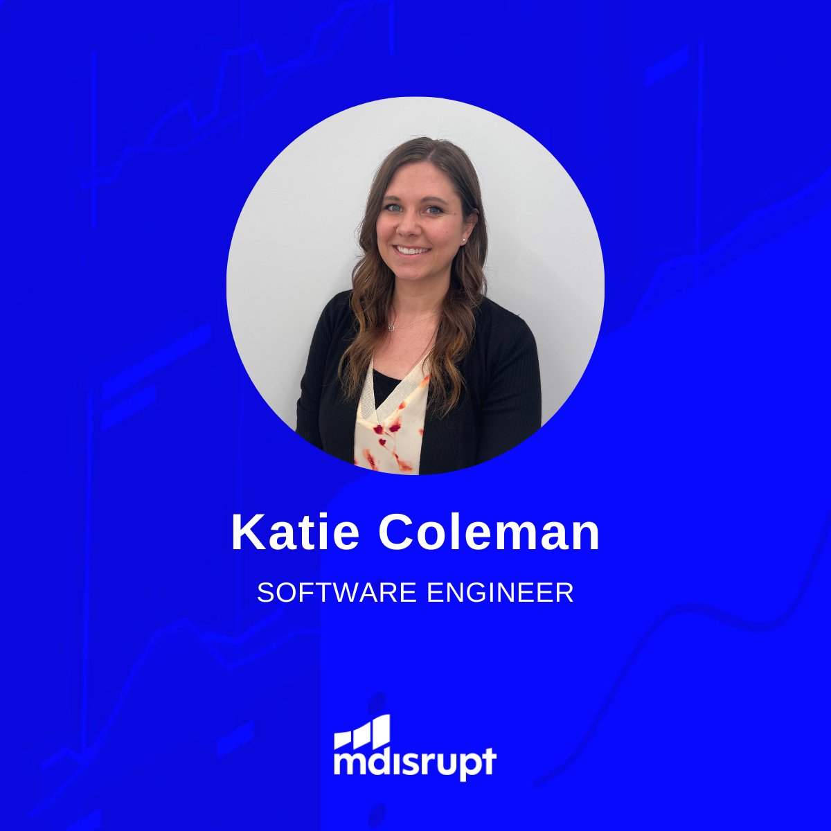 m_disrupt's tweet photo. Welcome to our newest team member & software engineer...Katie Coleman!! 💻👩💻
#MDisrupt #DigitalHealth #Health #HealthTech #DigitalHealthIntelligence #SoftwareEngineer #TechStartups #AustinTexas #AustinTxBusiness https://t.co/fbsP5AoPx4