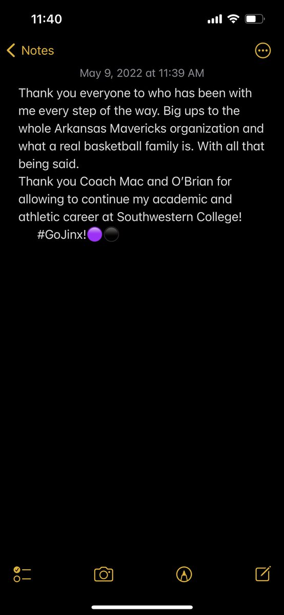 BraxPeterson23's tweet photo. COMMITTED!🐈‍⬛💜 @mcsorley_jimmy @coachOBatSC https://t.co/OE5R2cyUK8