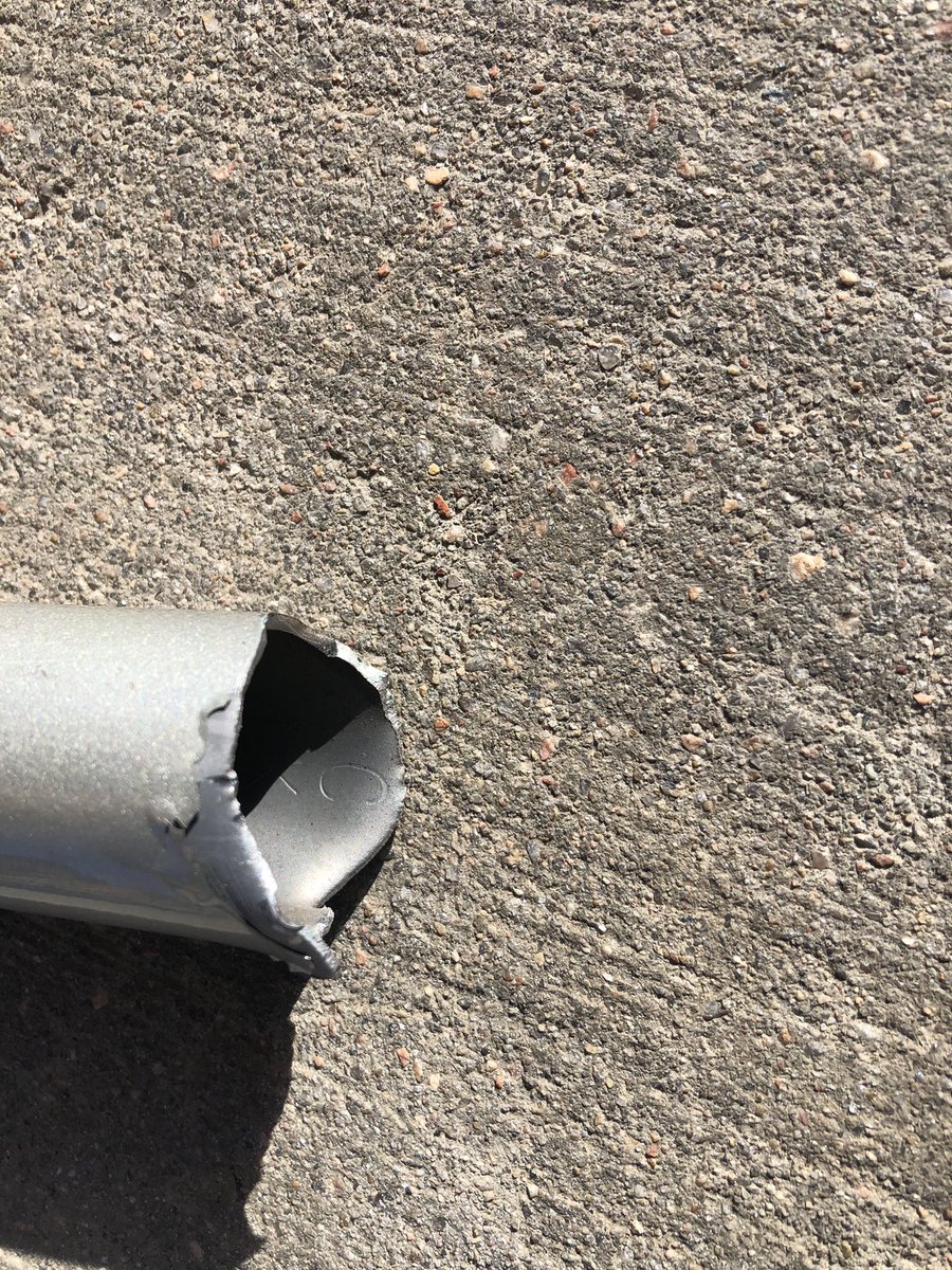 rotach's tweet photo. @LTP_Sports how is this Trail-a-bike issue not covered under warranty? The tubing broke and my kid hit the pavement going 20MPH. Tried to go through LBS and tried to reach out over email. https://t.co/KuXMFpbrJF