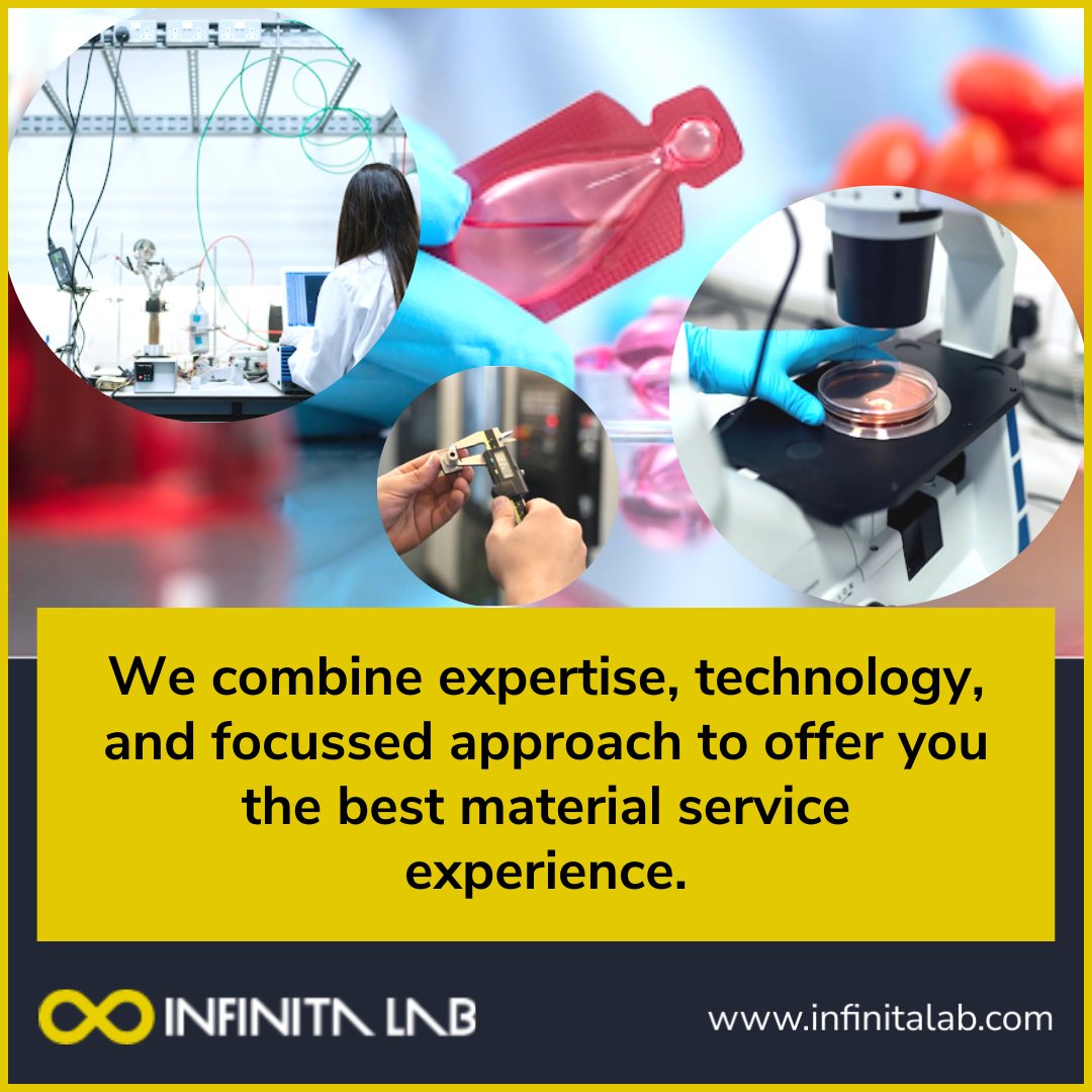 infinitalab's tweet image. Want to get your raw material testing done in a hassle-free way?

Find out how to use our optimized and streamlined material testing services for your raw material testing requirements at infinitalab.com

#rawmaterialtesting #engineering #labtesting
