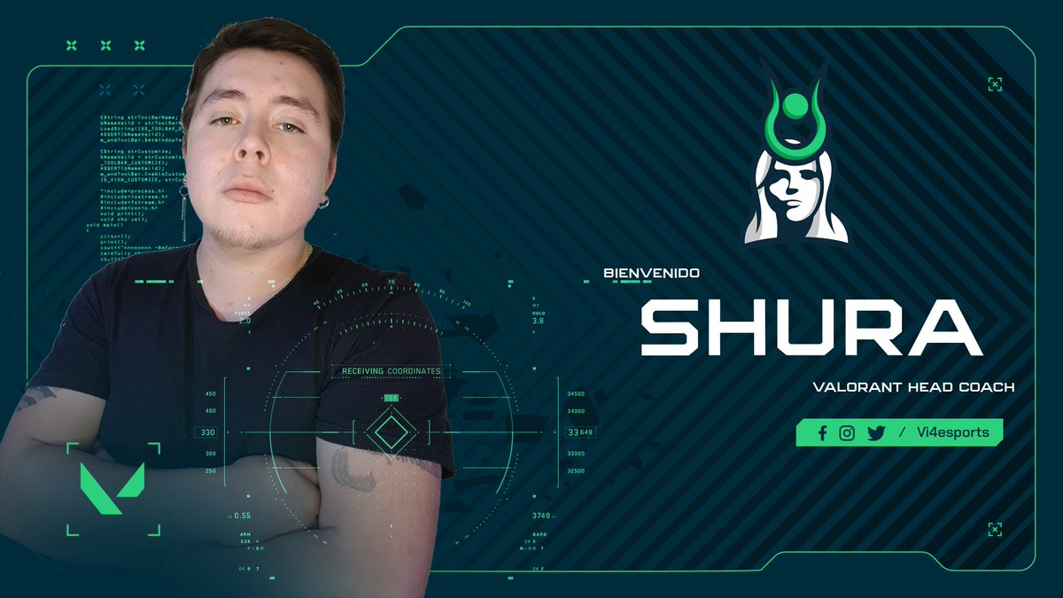 Vi4esports's tweet photo. Hoy nos complace anunciar oficialmente a @Shur4_ch como nuevo head coach de nuestra escuadra de #VALORANT

🗣️Bienvenido a Vi4 Esports‼️

#SomosVi4
TUS SUEÑOS TE DARÁN LA ViCTORI4
✌️ https://t.co/iP9jLO1t6s