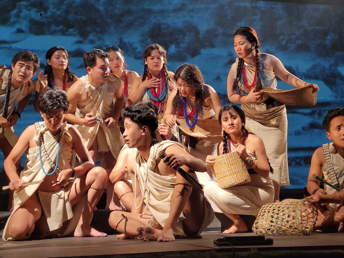 AjaySaring's tweet photo. Theatre/Drama is indeed an effective educational tool for children.

When I asked my 9 years old daughter about what she had learned from watching ‘Arunachal-Ek Safarnama’ at Namsai.

Her reply was swift and straight, “that we must able to speak our own mother tongue”. https://t.co/o43vpGe2KL