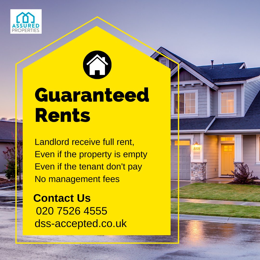 AssuredProp's tweet image. We provide landlords with a service that ensures peace of mind and regular payments with no hidden fees.

assuredproperties.co.uk

#rent #guaranteedrent #guaranteedrentscheme #landlord #assuredproperties #london #propertymaintenance #propertymanagement #maintenanceservices