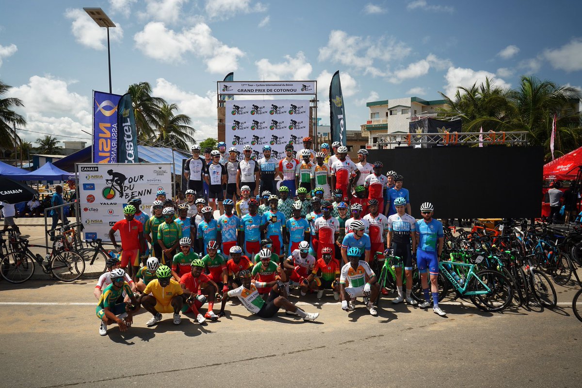With Marcel Peschges and Hermann Keller finishing within the TOP10 of the GC <a href="/Febecy/">FBC</a> #tourdubenin we’re more than happy! It’s time to go home now, thanks Benin, we can’t wait to come back! 💙🇧🇯 #BeninTour2022