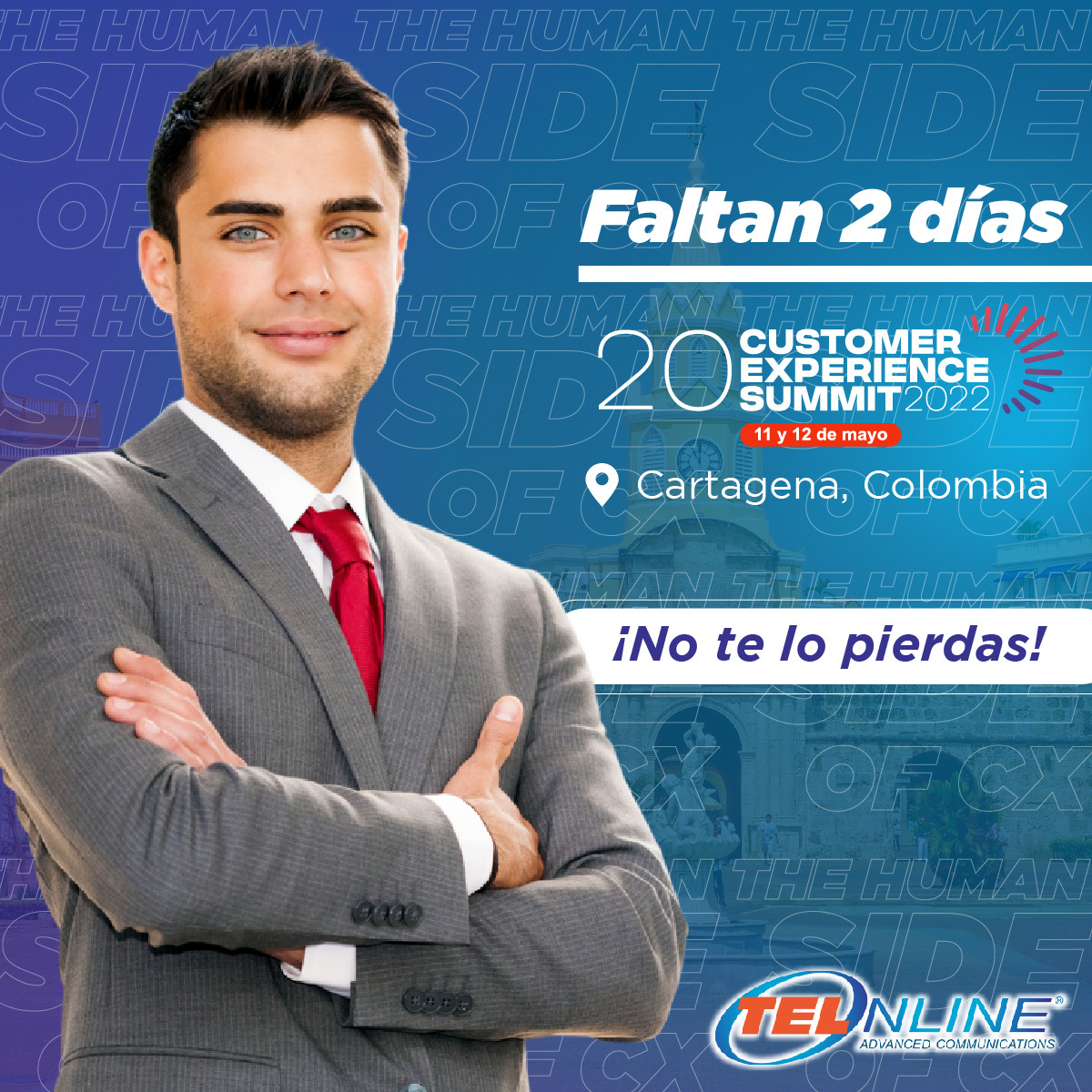 telonline's tweet photo. ¡Nos vemos en 2 días! #CXSummit2022 Descubre junto a nosotros las últimas tendencias en Customer Experience a nivel global. :tierra_américa:@bpro_col
#cxsummit2022 #eventos #tecnolgia #CX #contactcenter  #TelOnline #telephonysolutions #softwaredevelopment  #cloudservices https://t.co/5RLCKnKCeV