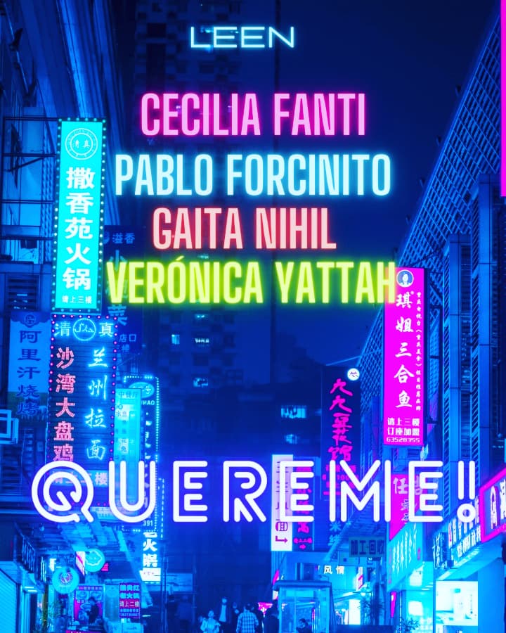 carolinacobelo's tweet photo. El Quereme! de mayo es fuego de fuegos
Fanti-Forcinito-Nihil-Yattah
21-05 a las 21 h. En Perón 3390
@Carobal https://t.co/TKyBA69qkD
