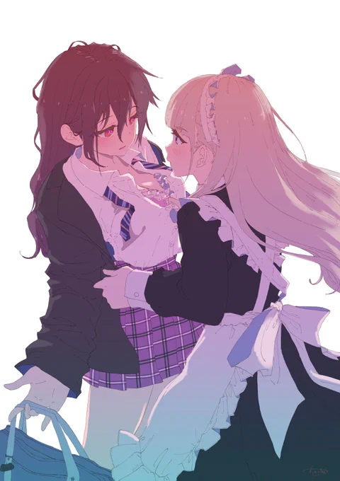 コレを着けろっていうから #pixiv https://t.co/Nq925OoSPg 
#メイドの日 