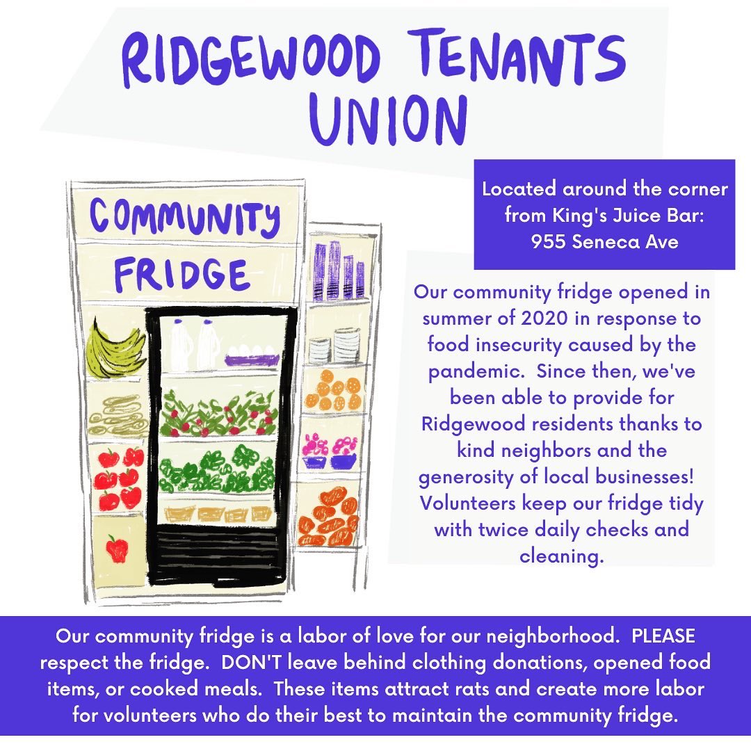 Ridgewood Tenants Union on Twitter "We’ve been operating a community