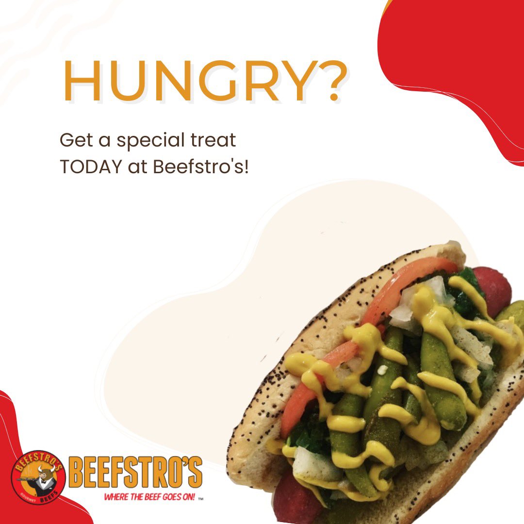 Beefstros's tweet photo. Hungry?? Beefstro’s is calling your name! 😋 https://t.co/hhKV2qZbBN