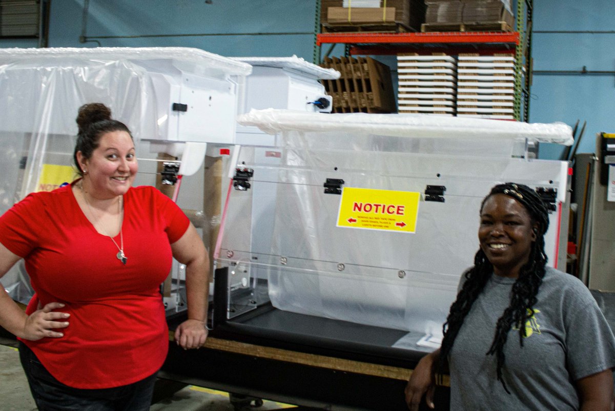 flowsciences's tweet photo. Our project manager, Sara Jane Mitchell, spent some time in assembly last week. She spent time learning the assembly process, and then she built an enclosure. We grow together! Visit our site or reach out for help with your containment needs: https://t.co/95t8XWRLR4 https://t.co/WakDyWxGLn