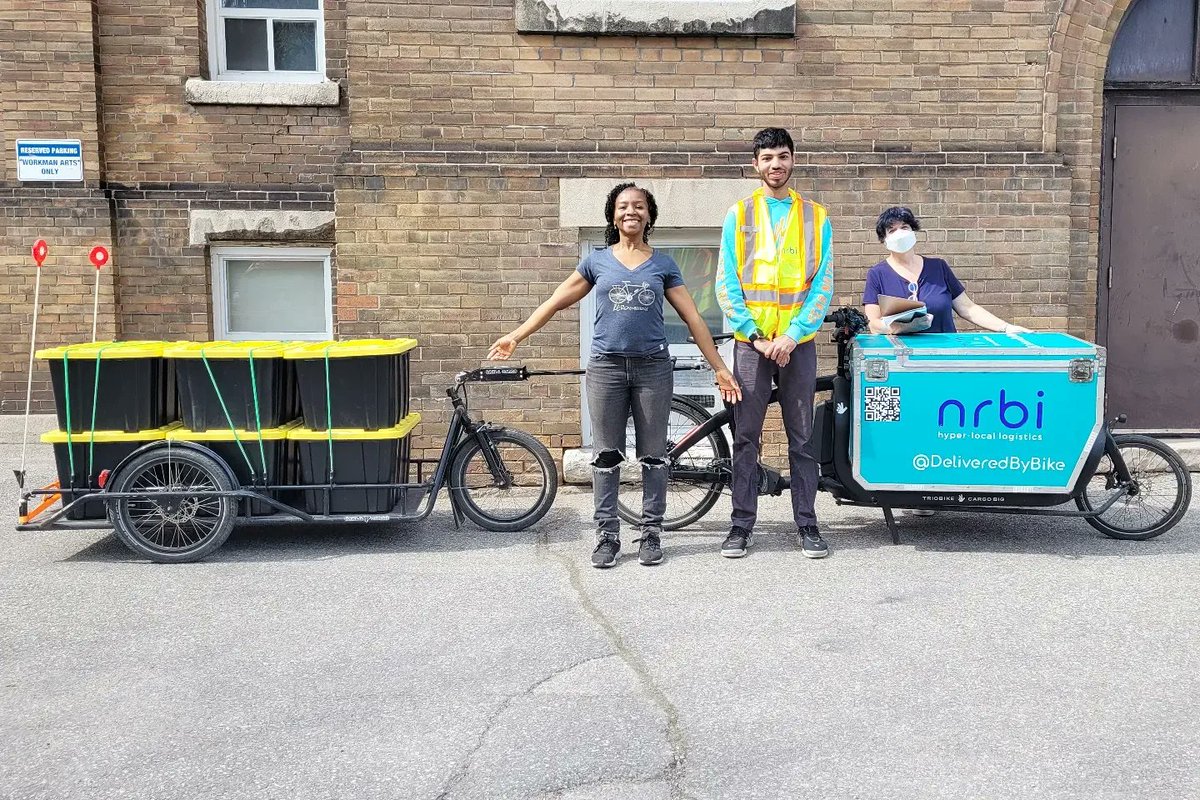 DeliveredByBike's tweet photo. @BikewaysTO @CanadaRobin @DaveLikesBikes @BikeLaneDiary @RZaichkowski @MarkFern16 @CurbsideCycle @BradMBradford We are absolutely thrilled to accept this award! Thank you 👏
Special thank you to our wonderful riders - without them, none of this is possible! https://t.co/aKGkGcEKGi