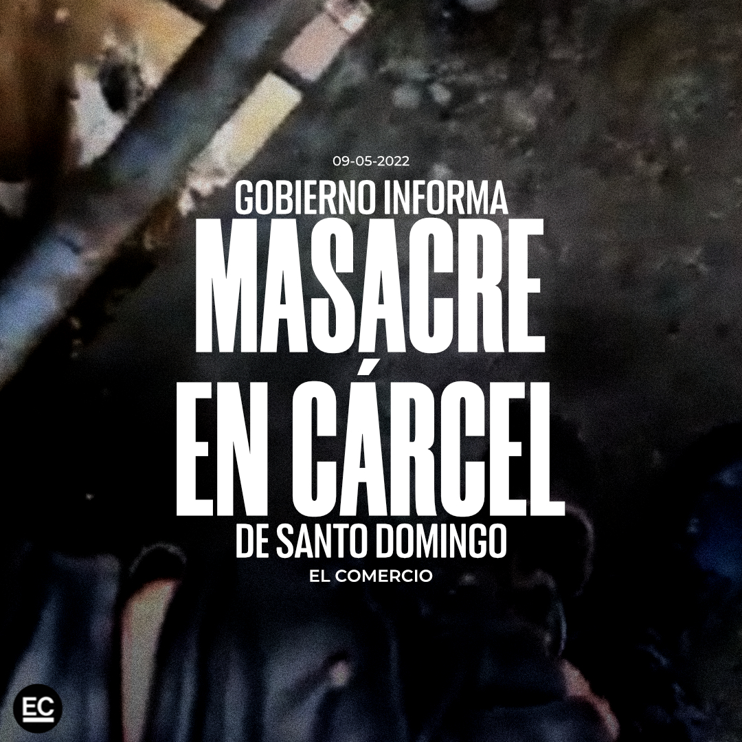 elcomerciocom's tweet photo. #ATENCIÓN | Aumenta la cifra de fallecidos en la cárcel de #SantoDomingo. Presidente Lasso se pronuncia » https://t.co/WMNfy4Pjxu https://t.co/WUMcXPjpI3