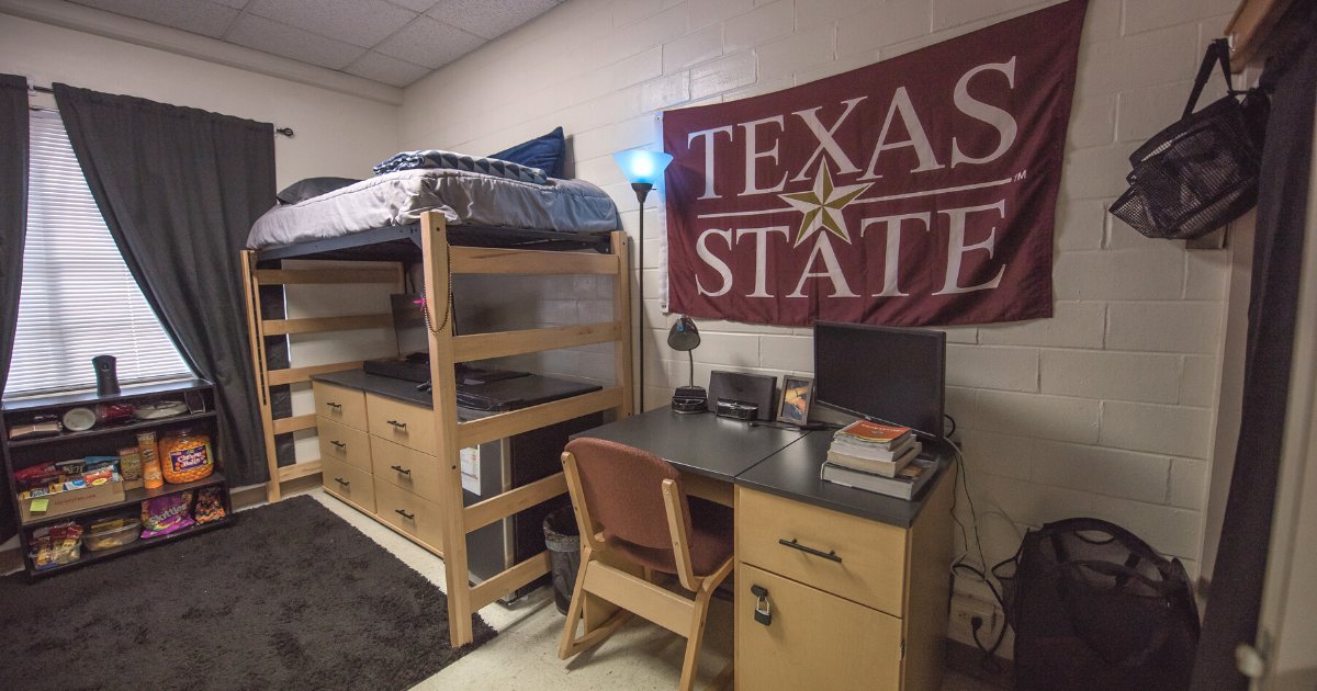 Texas State Dorm Rooms