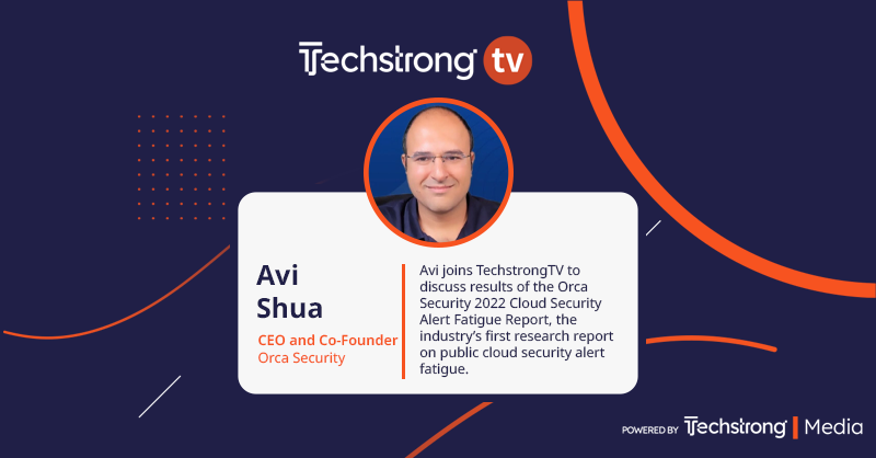 Avi Shua (@shua_avi) on Twitter photo I recently spoke with <a href="/TechstrongTV/">Techstrong TV</a> to share results from <a href="/orcasec/">Orca Security</a>'s 2022 Cloud Security Alert Fatigue Report. Catch my full video interview: youtu.be/TkaH1PVXjCU?t=… I recently spoke with <a href="/TechstrongTV/">Techstrong TV</a> to share results from <a href="/orcasec/">Orca Security</a>'s 2022 Cloud Security Alert Fatigue Report. Catch my full video interview: youtu.be/TkaH1PVXjCU?t=…
