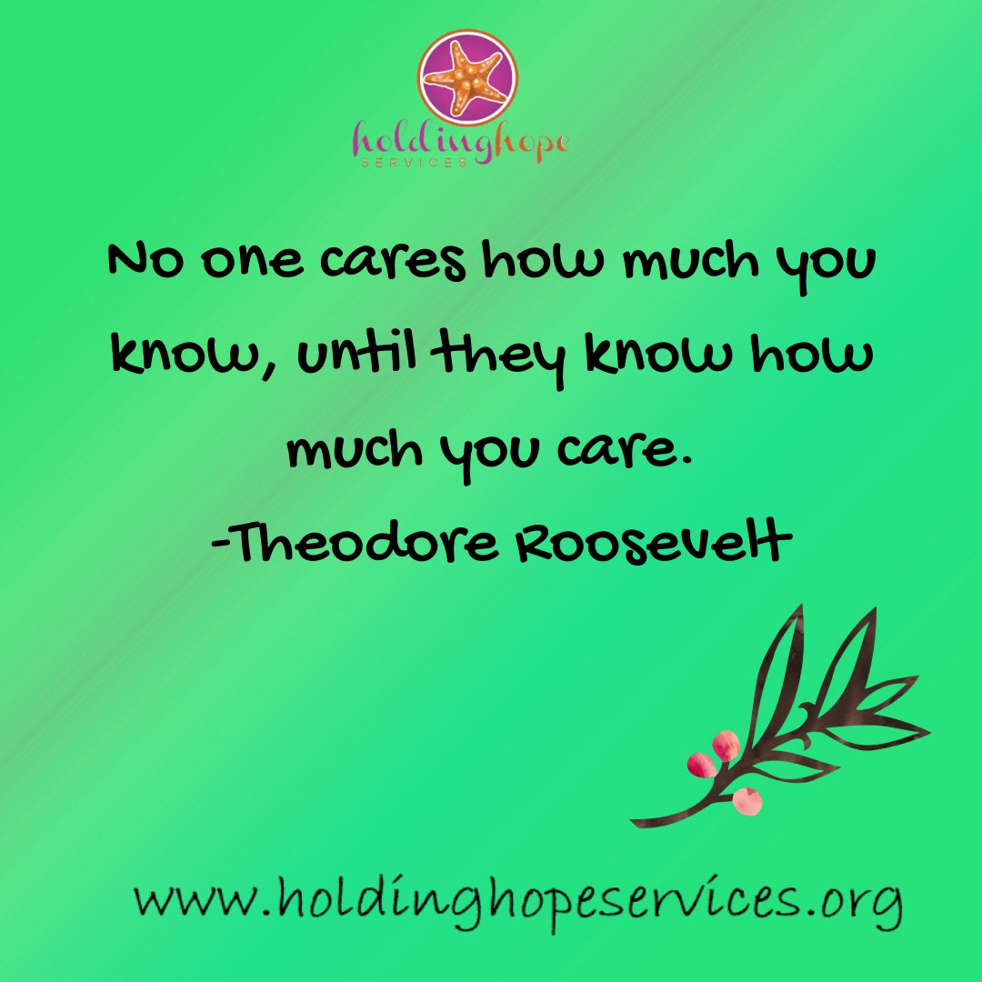 Show people empathy and understanding and interest in their story.  Relationships aren't a competition!
#drjuliefanning #holdinghopeservices #liveyourbestlife #elgin_il #westvirginia