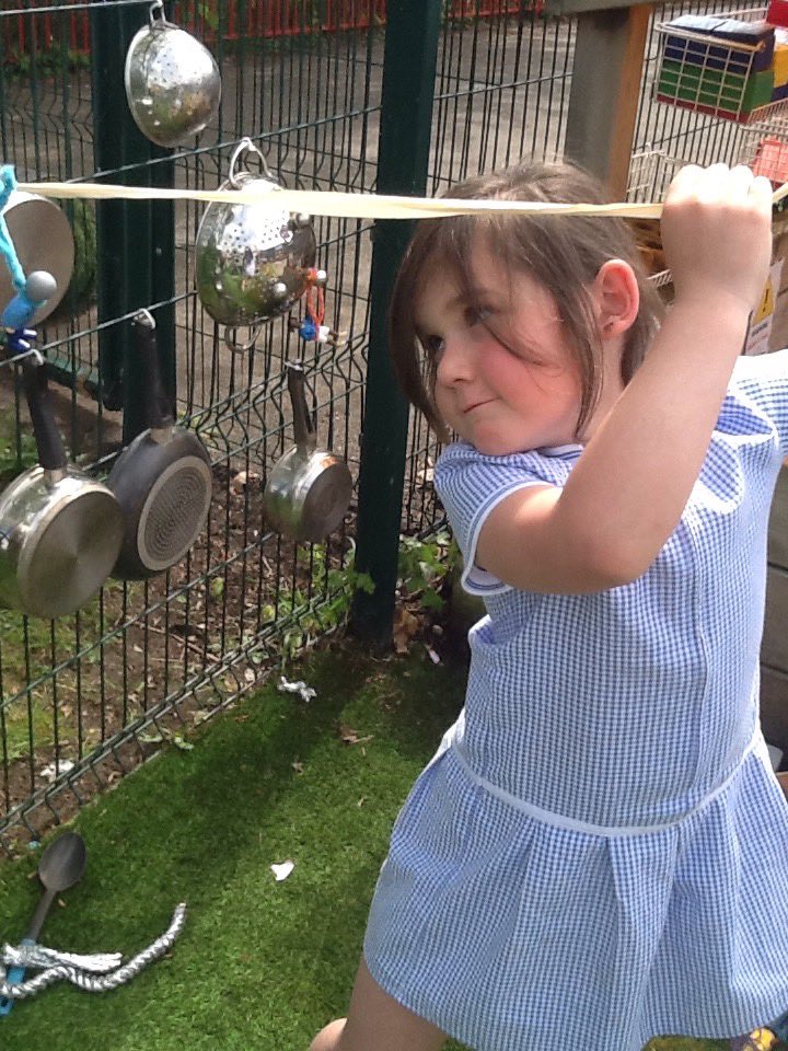 Fun in the Sun ☀️ Jack wanted a quicker way to get down the beanstalk so we had lots of fun experimenting with different zip lines for him!