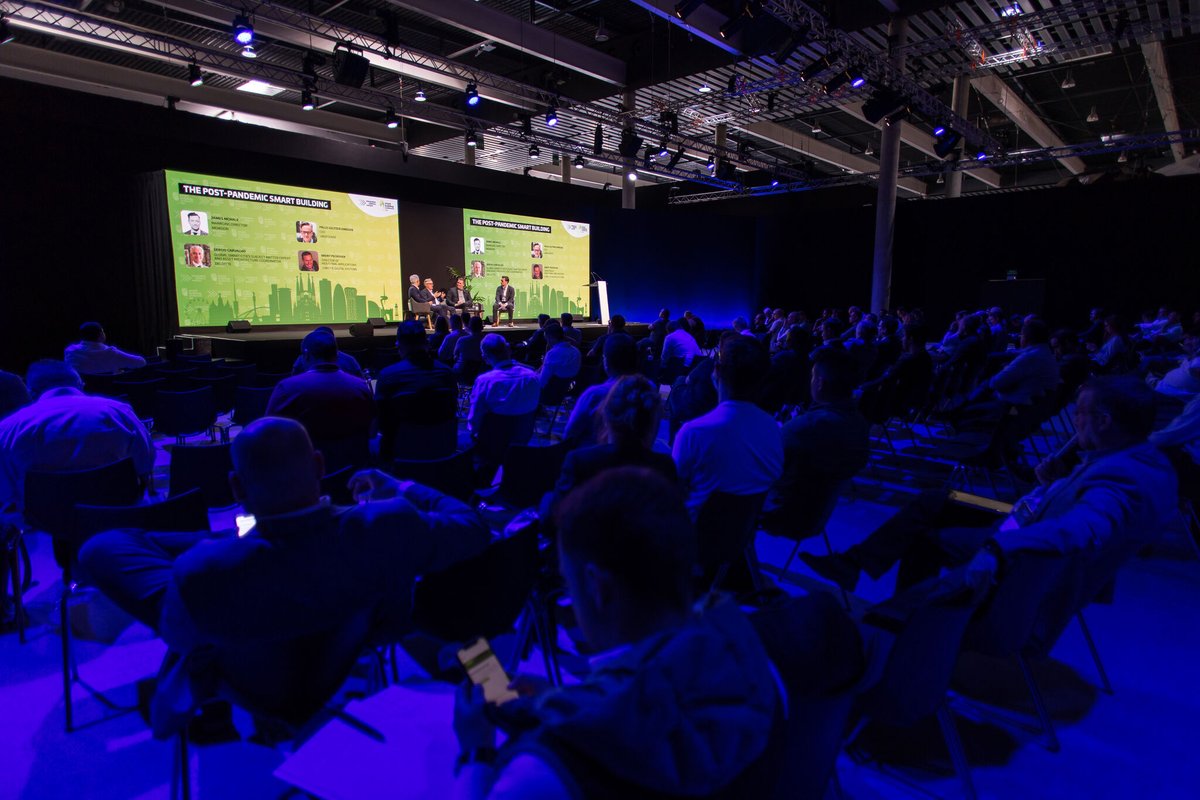 ISE_Show's tweet photo. Itβs a wrap. #ISE2022βs conferences programme started off with a well-attended Smart Building Conference. Thank you very much Bob Snyder for chairing this event. See you tomorrow #AVTweeps.
#SBC22 #smartbuildings #sustainablebuildings #digitalbuilding #smartbuildingtechnology https://t.co/1NmSYvkMj8