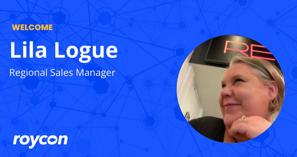 roycon's tweet photo. Lila Logue is joining us as our newest Regional Sales Manager. Lila brings over 10 years of experience on the Salesforce platform, and with her love of Salesforce, it's a powerful combination. Please join us in welcoming Lila!
#RoyconCareers | #RunningWithRoycon https://t.co/44NEfR0uK7