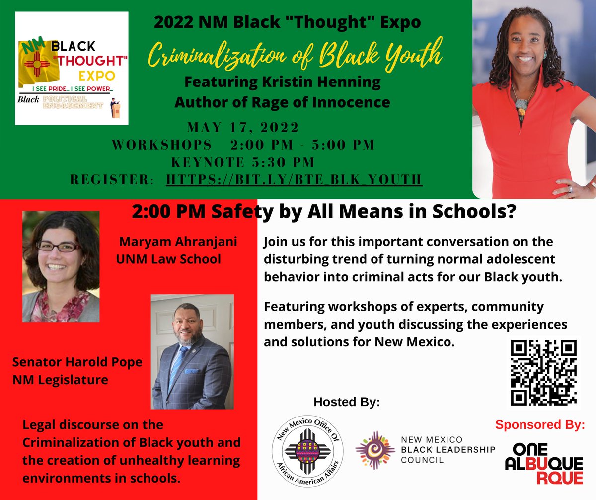 Attend NM Black Thought Expo 5/17/22
Share with your friends