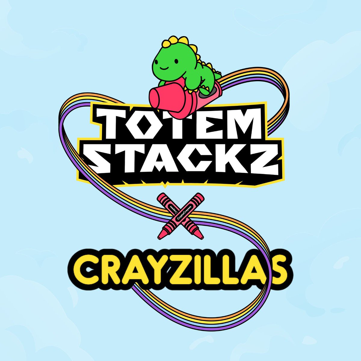 Our friends over at <a href="/crayzillas/">Crayzillas 🖍</a> are giving away WL spots to <a href="/TotemStackz/">Totem Stackz</a>! 💫

So grab your crayons (holders only) and head over to their Discord for a chance to join us on our mystical journey!