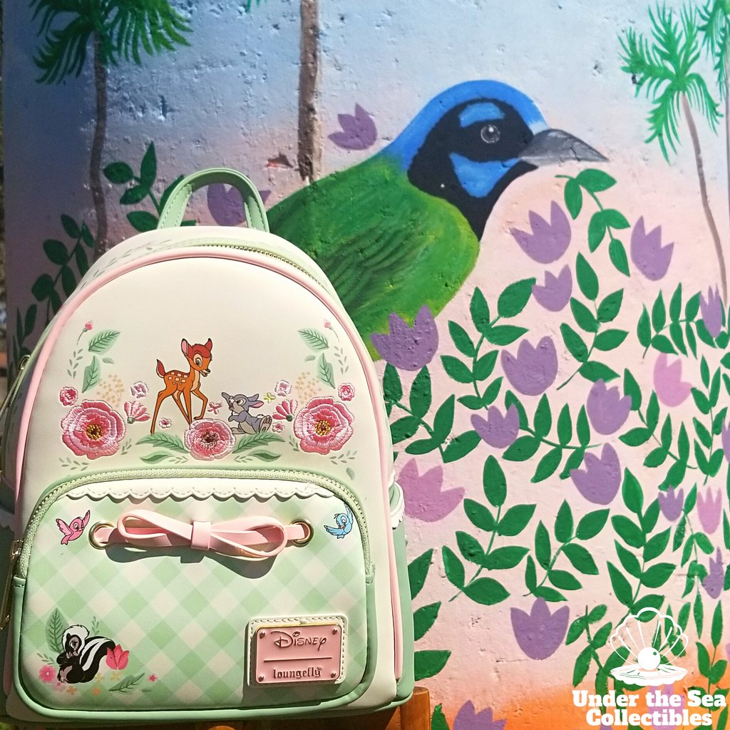 undertheseaco's tweet image. Bambi Springtime Gingham Loungefly Mini Backpack in stock and ready to ship at Under the Sea Collectibles

#loungeflyaddict #loungeflyminibackpack #loveloungefly