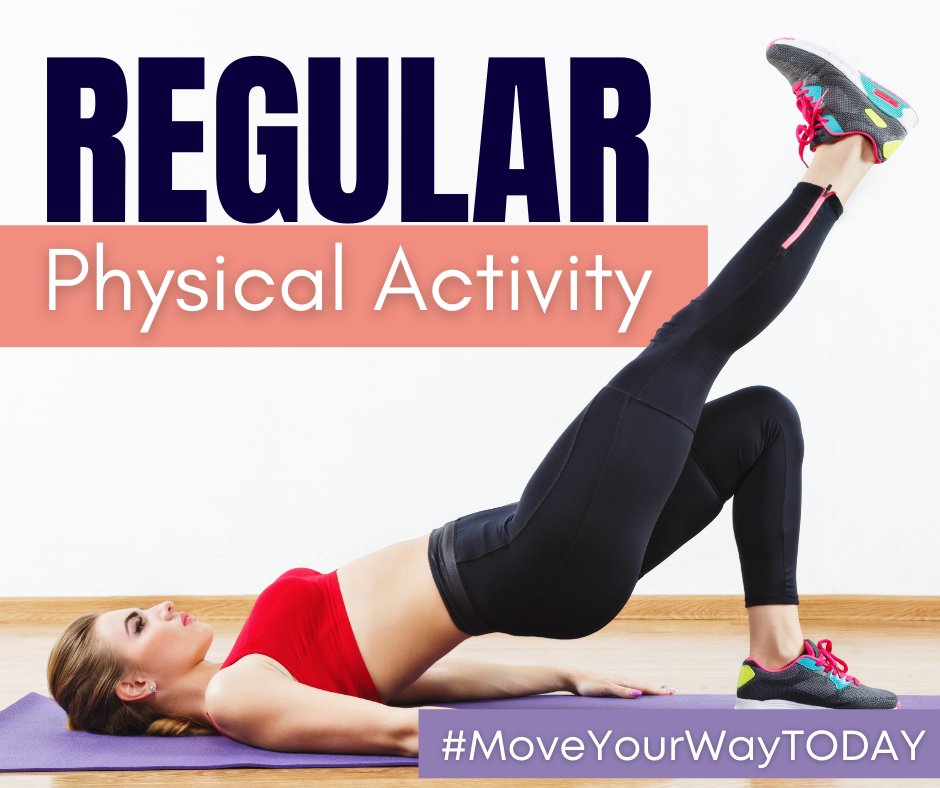 shelrael's tweet image. REGULAR physical activity can help you sleep better, focus better, &amp;amp; feel better! Take time daily to get moving and see benefits immediately - especially with the focus better aspect. Find what works best for you - no gym required - and #MoveYourWay TODAY. #PAGuidelines