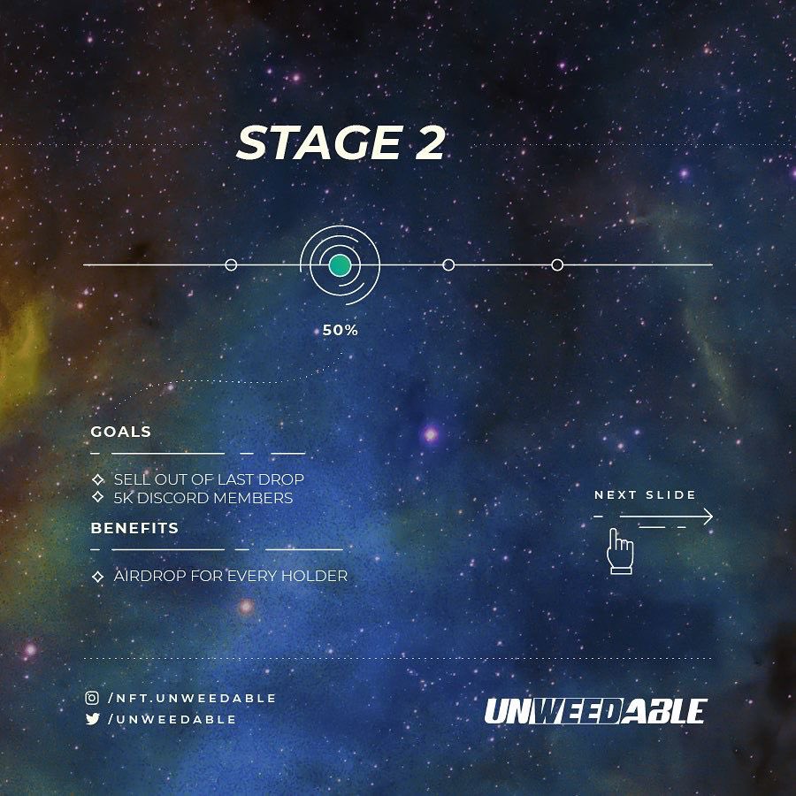 unweedable's tweet photo. Welcome everybody!

After some changes into several fields of work, we have chosen the route for takeoff regarding the objectives of the community!
In all of them, Holders will be the protagonists of this
cannabis community, as well as the representatives of this unique movement! https://t.co/coVVVOrOxB