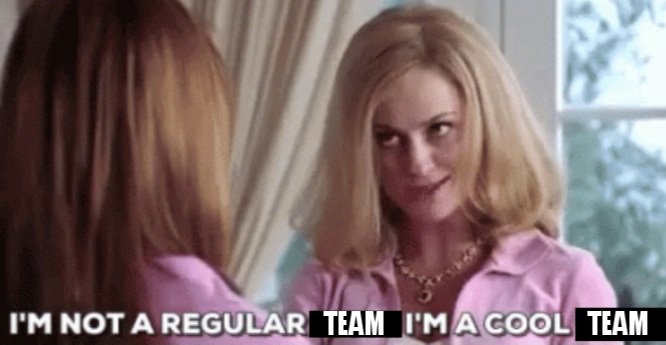 When a new team tries to recruit you to play for them: