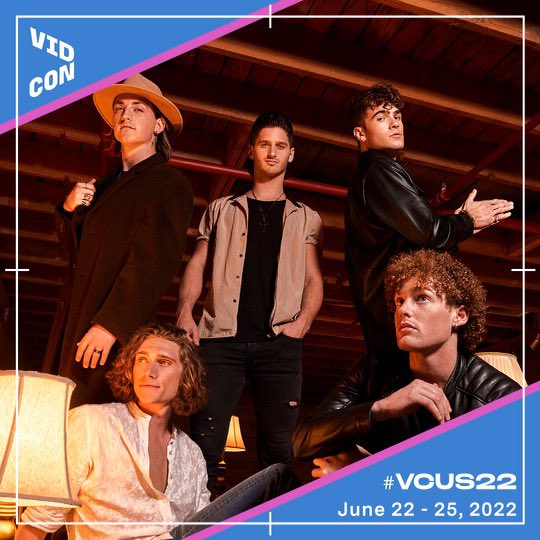 VIDCON!!! Join us at #VCUS22, June 22 – 25! We are performing on the main stage and it’s going to be one of a kind! You won’t want to miss it. Tickets are on sale NOW at tixr.com/pr/fc-ontheout… . We can’t wait to see you there! <a href="/VidCon/">VidCon</a>