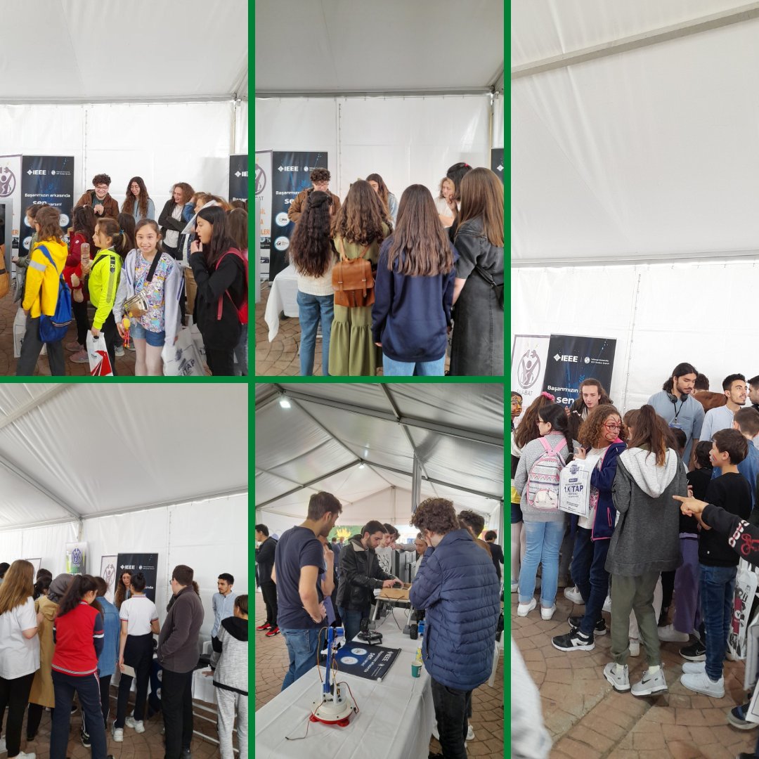 ieeesausb's tweet image. IEEE Sakarya Üniversitesi Öğrenci Kolu olarak, SAUFEST&apos;in 1. gününü geride bıraktık 🌸 çalışmalarımız sayesinde edindiğimiz tecrübeleri genç arkadaşlarımızla paylaşmaktan büyük onur duyduk...😊

#ieee #ieeetrsb #ieeesau #saufest2022