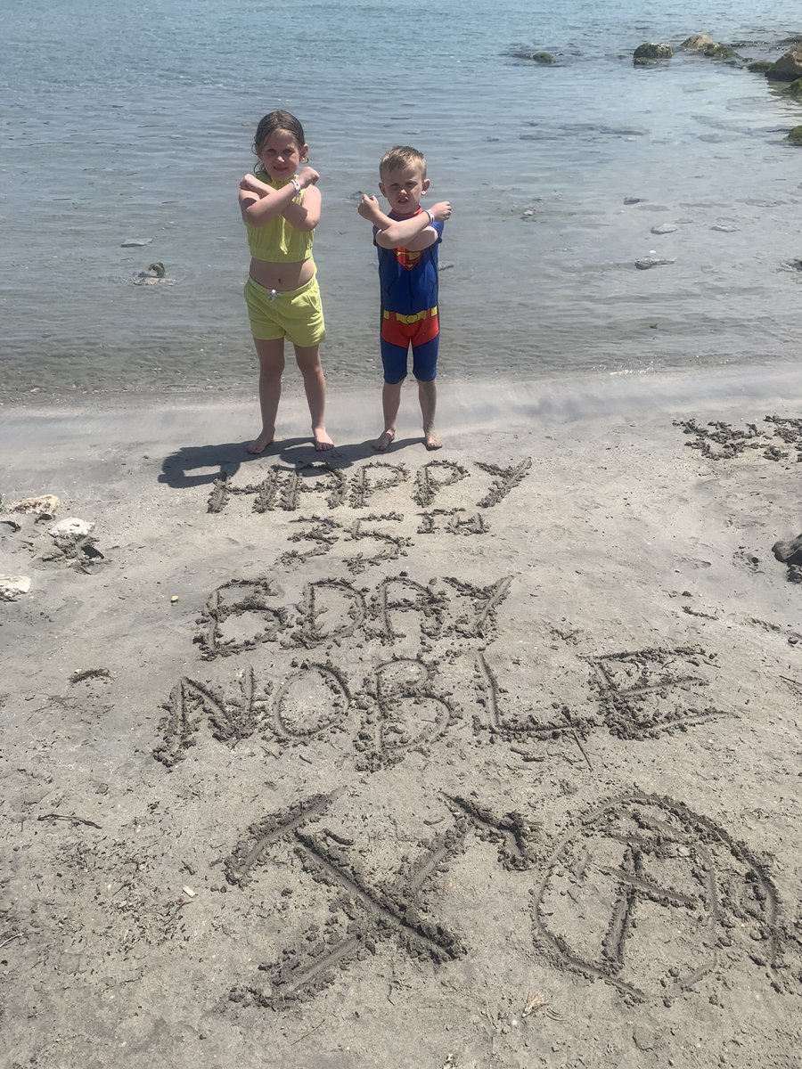 The kids done this yesterday for your birthday <a href="/Noble16Mark/">MARK NOBLE</a> your there favourite player, Legend ⚒⚒<a href="/WestHam/">West Ham United</a>