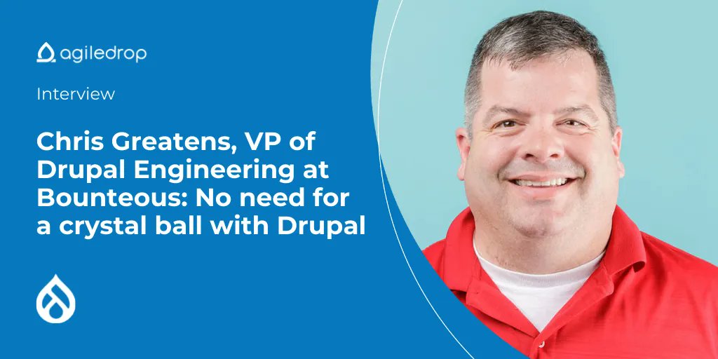 In case you missed our latest #Drupal community interview featuring @cgreaten of <a href="/Bounteous/">Bounteous</a> - give it a read now: buff.ly/3jpSptL