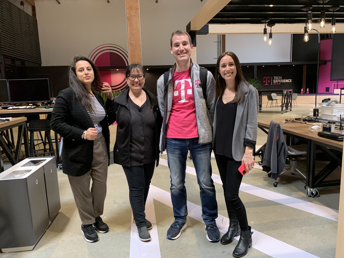 TMobileAccel's tweet image. 3/3: Really digging the cool space @TechExperience #5GHub for developers to ideate and test AR technology. It’s a 5G sandbox for tech developers! Come innovate with us.
#techdevelopers #AR #5G
