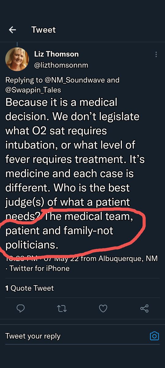 dwhitec's tweet photo. Let's take a look at #Lizzie & the #NMDEM agenda
👉🏼 NM is THE state you want to go to ... To DIE
👉🏼 NM doesn't have the "Right To TRY" but it DOES have the "Right to DIE"
👉🏼 NM - 👍🏼 OK with ABORTION up to BIRTH
👉🏼 NM has more protection for COYOTES than it does HUMANS https://t.co/REXLJuAGKc