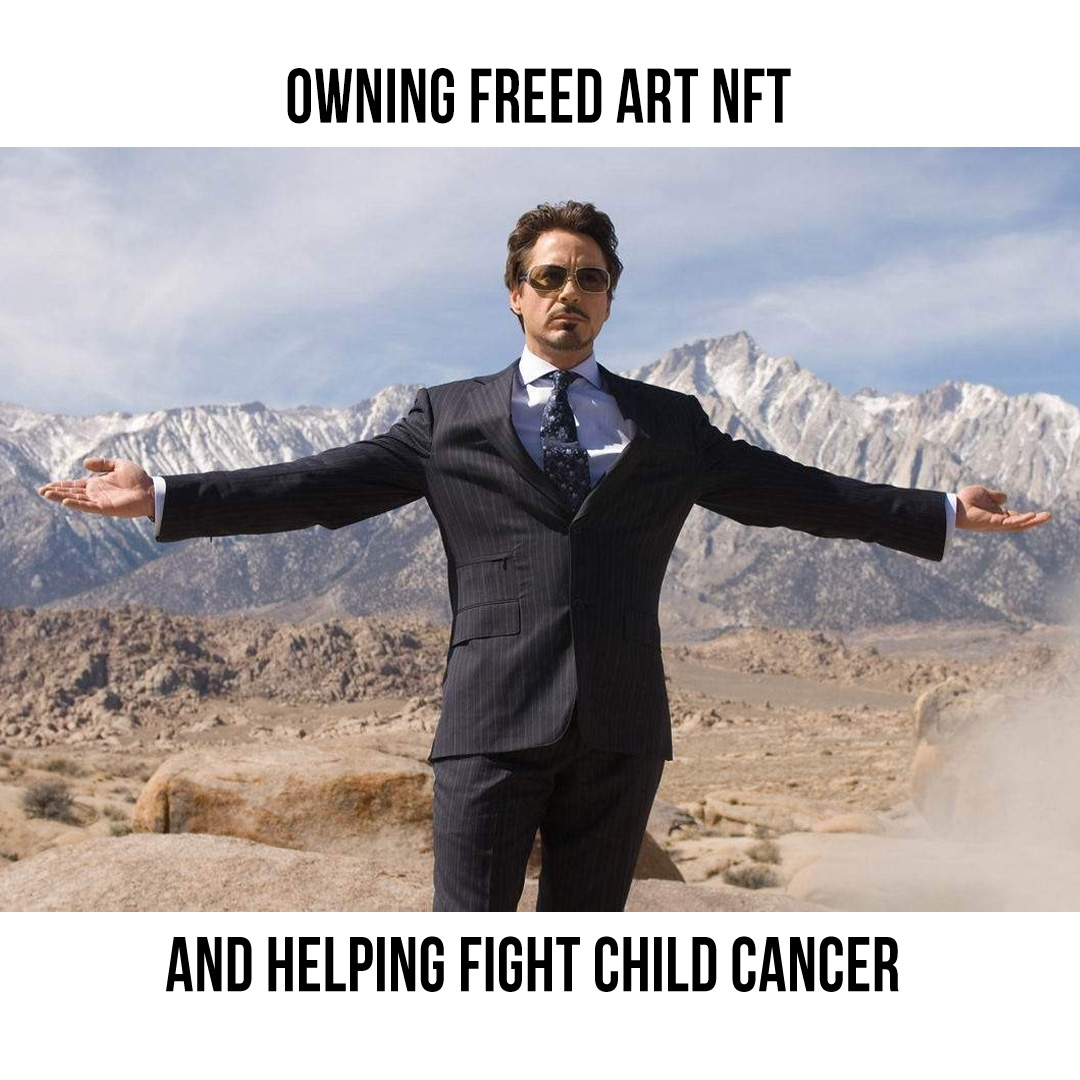 ludoliaplay's tweet photo. Join our community if you care about #childcancer and help us to help more #Freedart #nft.

#avengers #heroes #chemotherapy #charity https://t.co/kAjxah9wa4