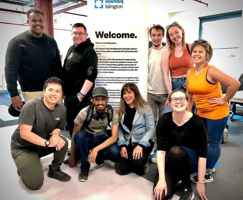 “I 💚 it when great people meet in coworking spaces!” # 232

⚡️@lionscreedgg crew with <a href="/soulsutras/">soulsutra</a> and @artist_ken_tao today at <a href="/townsqislington/">TownSq Islington - Coworking Space</a> ⚡️

We’ll be here for a brand new #writeclub this Wednesday morning! 
(Link in bio)