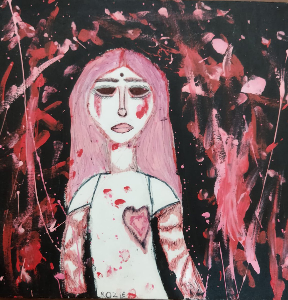 Art collection created with the works of Ana Gabi, a Brazilian plastic artist aged only 11 years old, using the
oil on canvas technique.
#NFTCommunity #Artistontwitter #NFTS #NFTfamily #dropnft #NFTdubai #nftopensea #cryptonft 

instagram.com/rasecnftart/

This work has been sold!